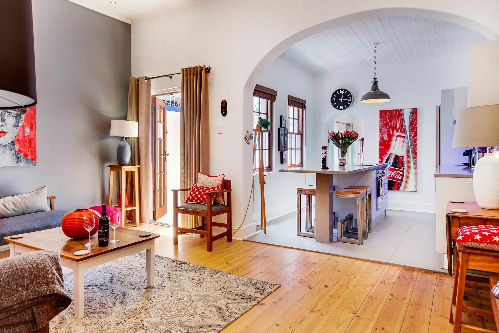 Backup-Powered Art Deco Cottage In De Waterkant Cidade Do Cabo Exterior foto